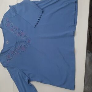 Vintage Mainstreet Blues Women's Top - 2X